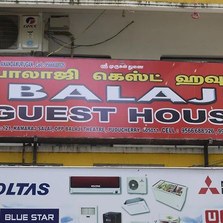 Balaji Guest House Pondicherry Eksteriør bilde