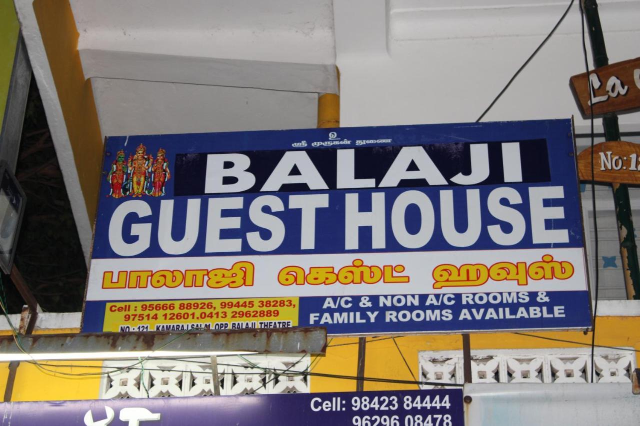Balaji Guest House Pondicherry Eksteriør bilde